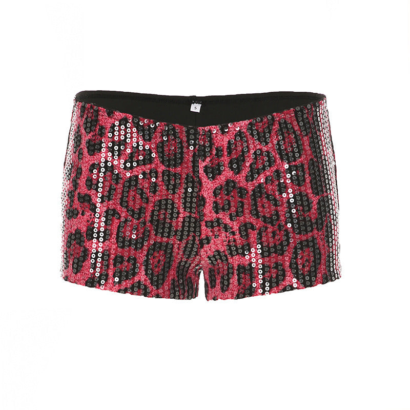 Womens sequined shorts