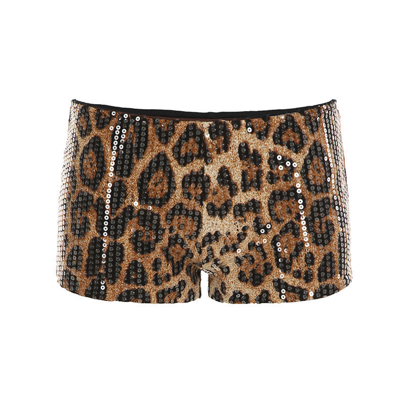 Womens sequined shorts